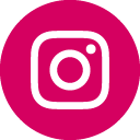 Instagram-Logo auf Magenta Hintergrund