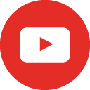 Youtube-Logo auf rotem Hintergrund